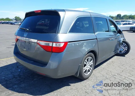 2012 Honda Odyssey Ex-L из США, поврежденный, VIN 5FNRL5H64CB023808